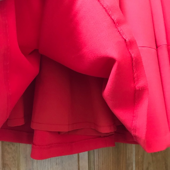 Banana Republic Red Flared A Line Skirt - Picture 4 of 6